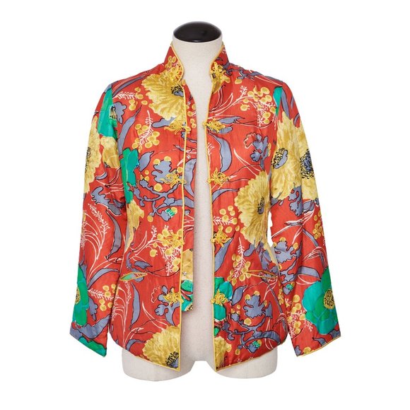Vintage Asian Motif Jacket - Picture 5 of 6
